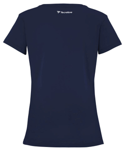 Футболка для девочки Tecnifibre Club Cotton Tee - Blue