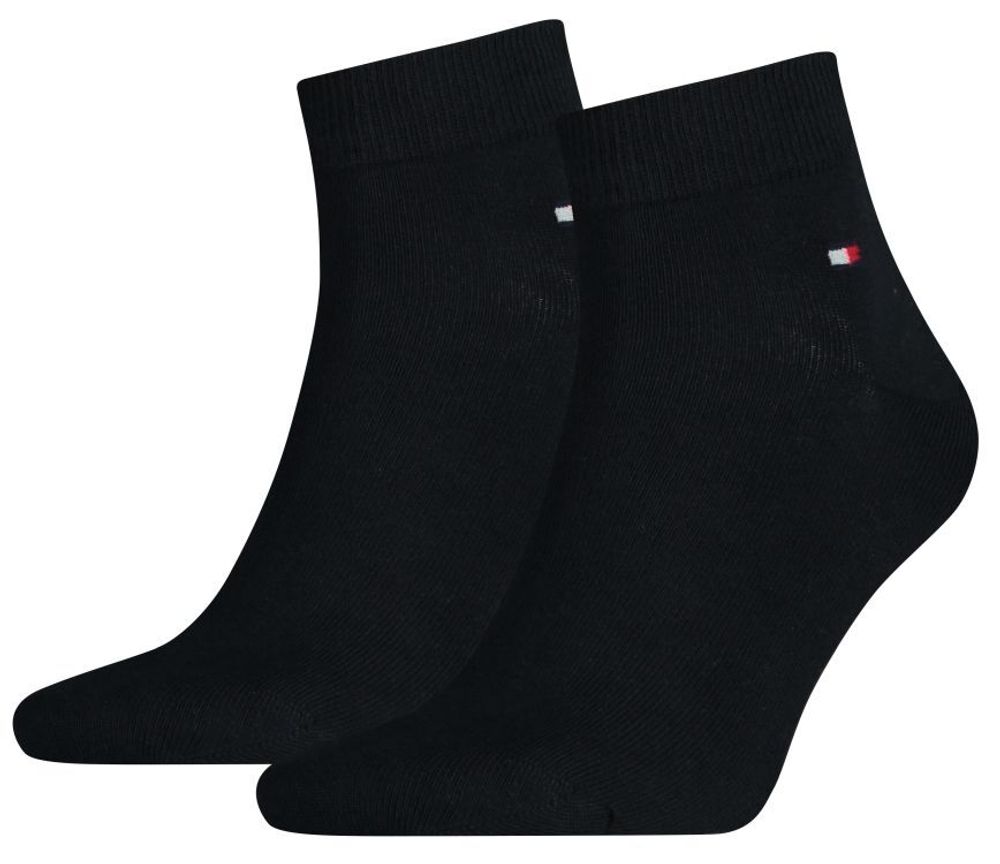 Теннисные носки Tommy Hilfiger Men Quarter 2P - небесный