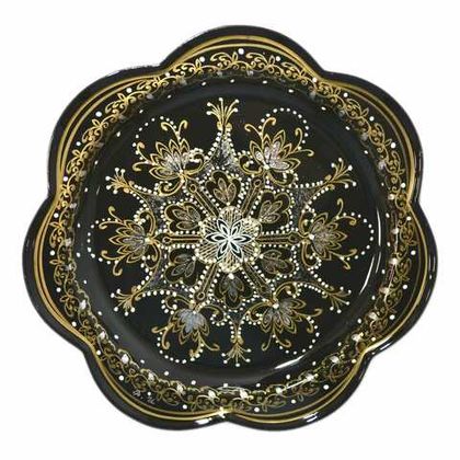 Zhostovo metal tray ornamental A1D09042457