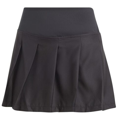 Теннисная юбка Adidas Pleat Skirt Pro - black/neon yellow