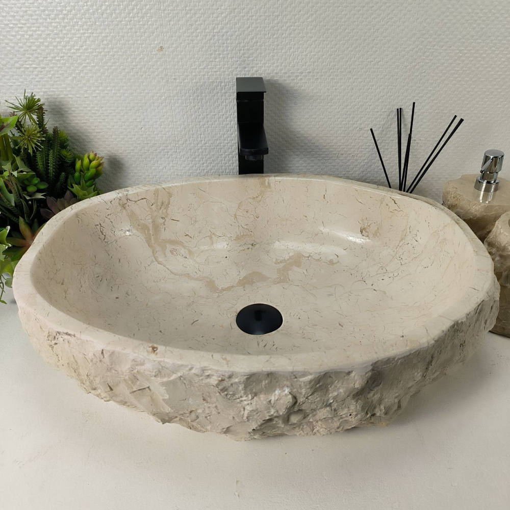 Раковина из мрамора Erozy Cream EM-64953 58*45*15 0880