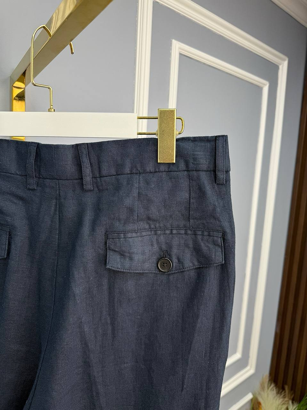 Льняные брюки Brunello Cucinelli