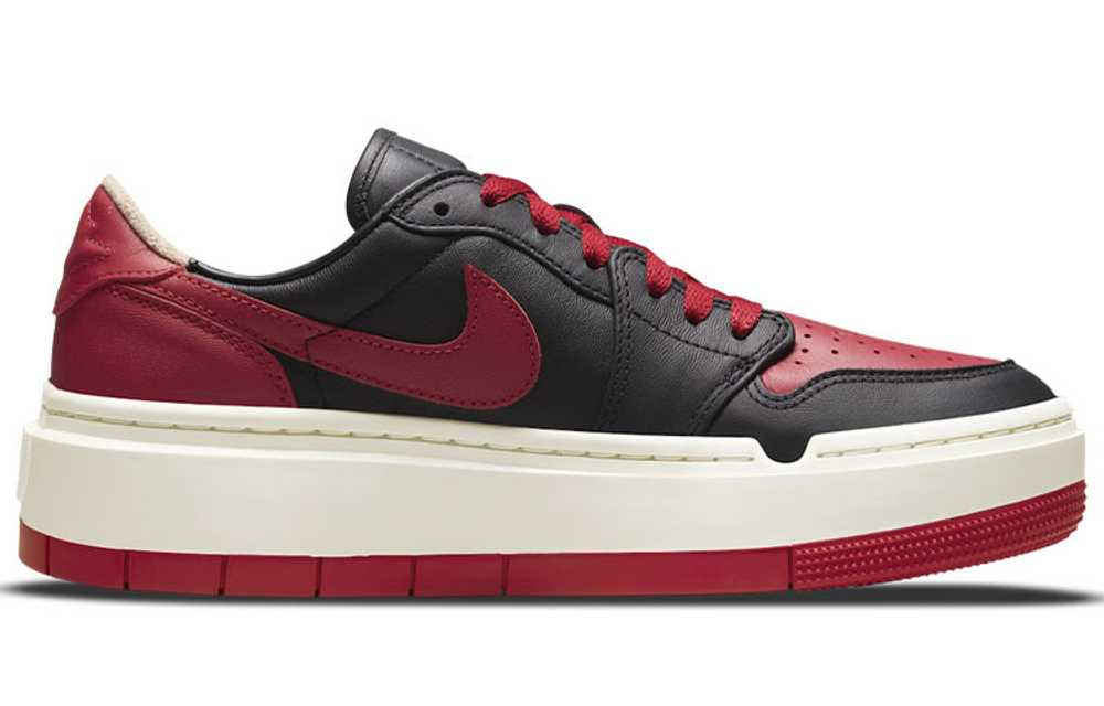 Кроссовки Jordan Air Jordan 1 Elevate Low Se "Bred" (Женская размерная сетка)