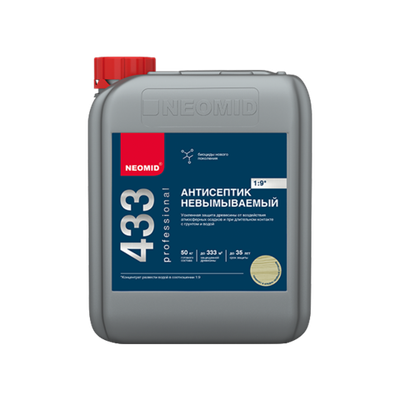 Антисептик невымываемый усиленный NEOMID 433
