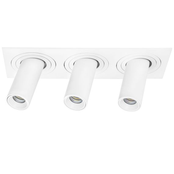 Комплект из светильника и рамки Lightstar Intero Tubo (217536+217262+217262+217262) i536262