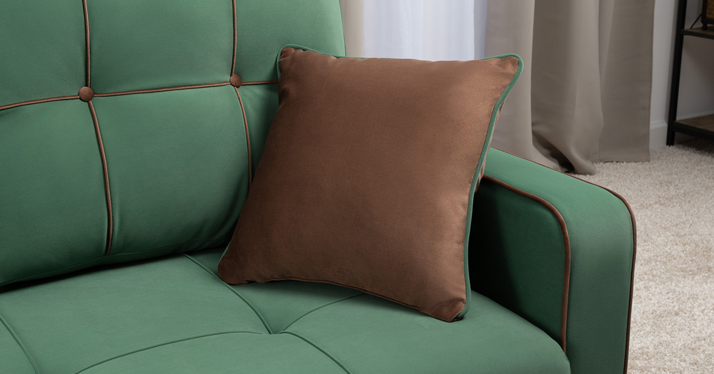 Диван кровать Черри, Зеленый