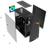 Корпус Wintek D533-B TG черный