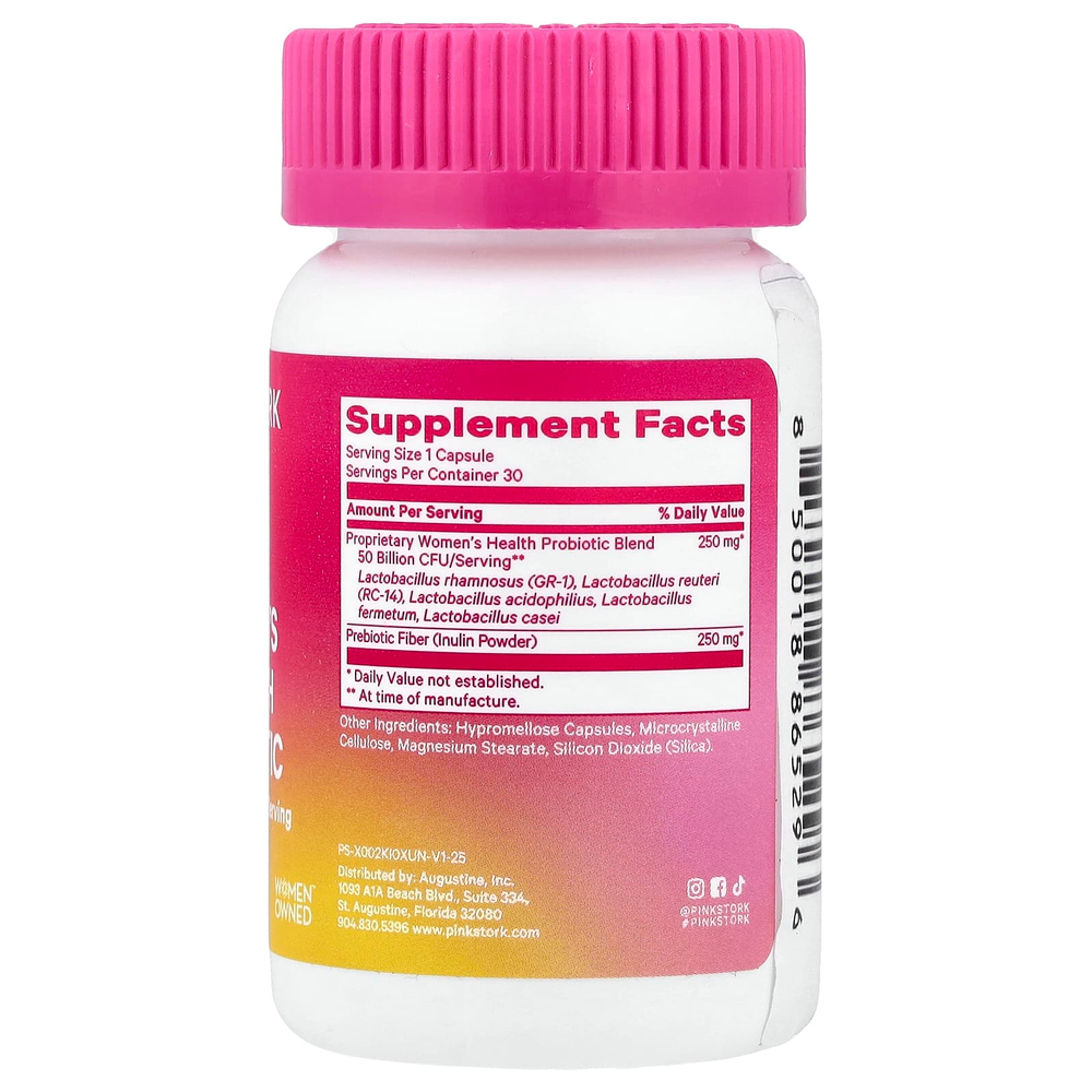 Pink Stork, пробиотик для женского здоровья, 30 капсул