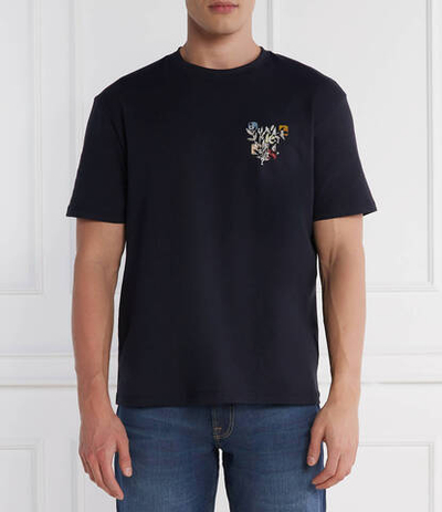 Футболка SS CN SMALL ABSTRACT GUESS - темно-синий(M4GI19 K8FQ4)