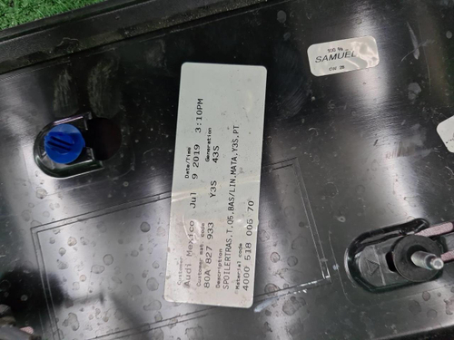 Спойлер крышки багажника Audi Q5 2 80A (2017-н.в.)