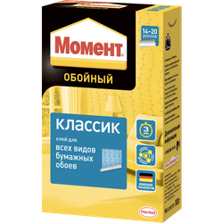 Клей для обоев Момент 765166 Классик 500 гр. | Момент