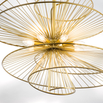 728183 Люстра ZETA 8х40W E14 ЗОЛОТО