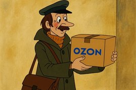 Ozon превратился в курьерку