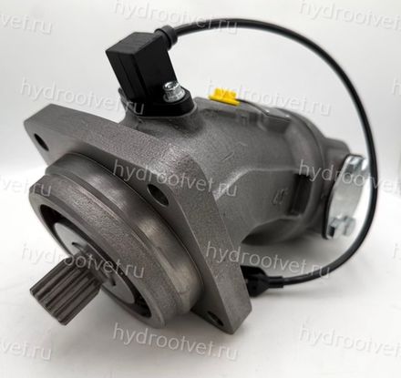 A2FM45/61W-VZB027H - Гидромотор аксиально-поршневой постоянной производительности с наклонным блоком, рабочий объем 45 см3, номинальное давление 400 бар, с установленным клапаном промывки и подпора, с датчиком оборотов