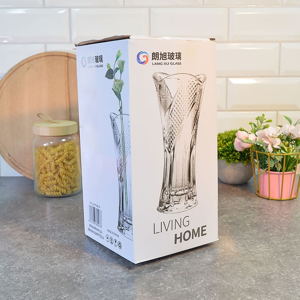 Ваза для цветов 30см, d15см, LXHP19B-30