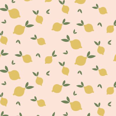 Милые абстрактные лимоны