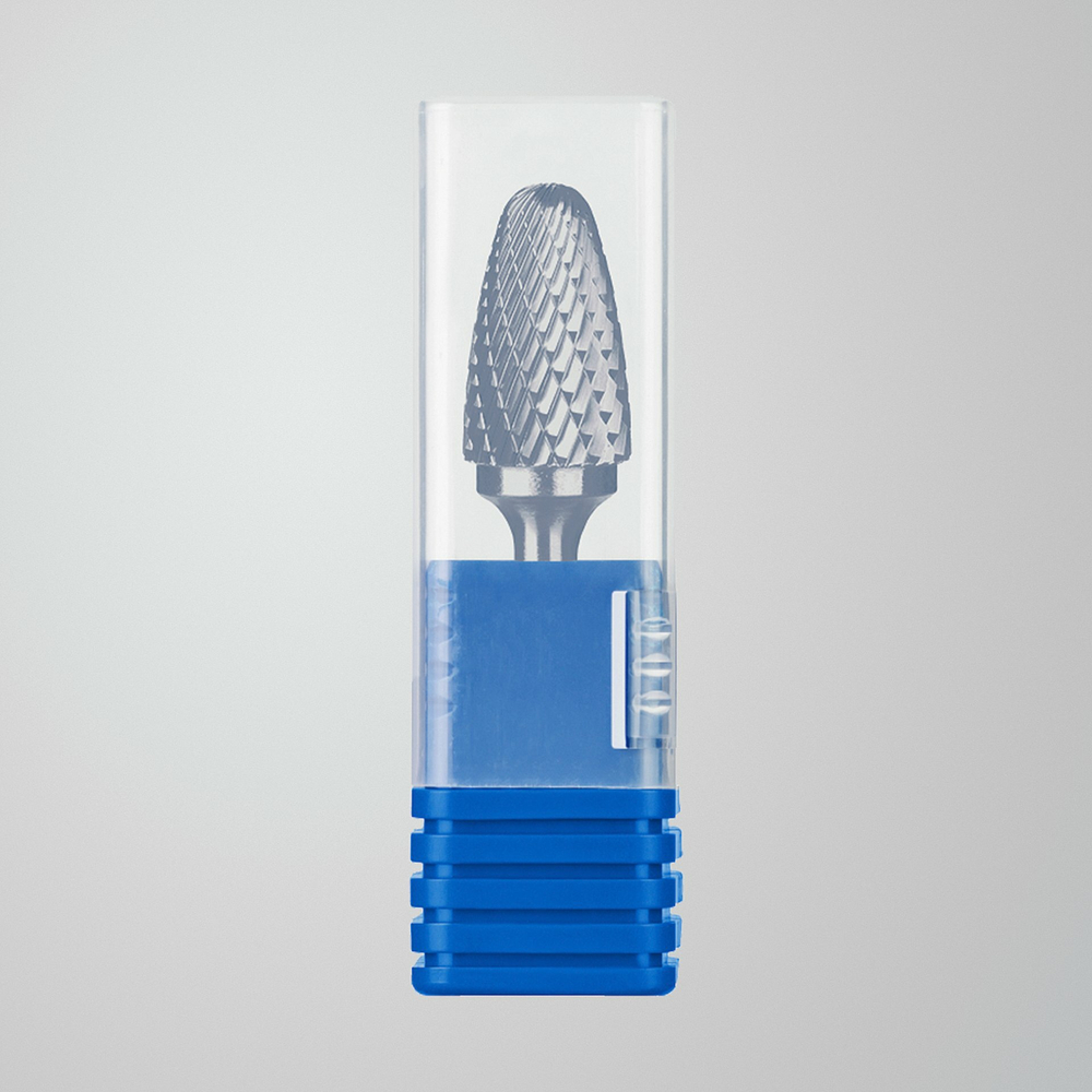 ЗУБР 16х25 мм, тип F (парабола с закругленным углом, радиус 4.0 мм), хв-к 6 мм, твердосплавная борфреза, ПРОФЕССИОНАЛ (28805-16-25)