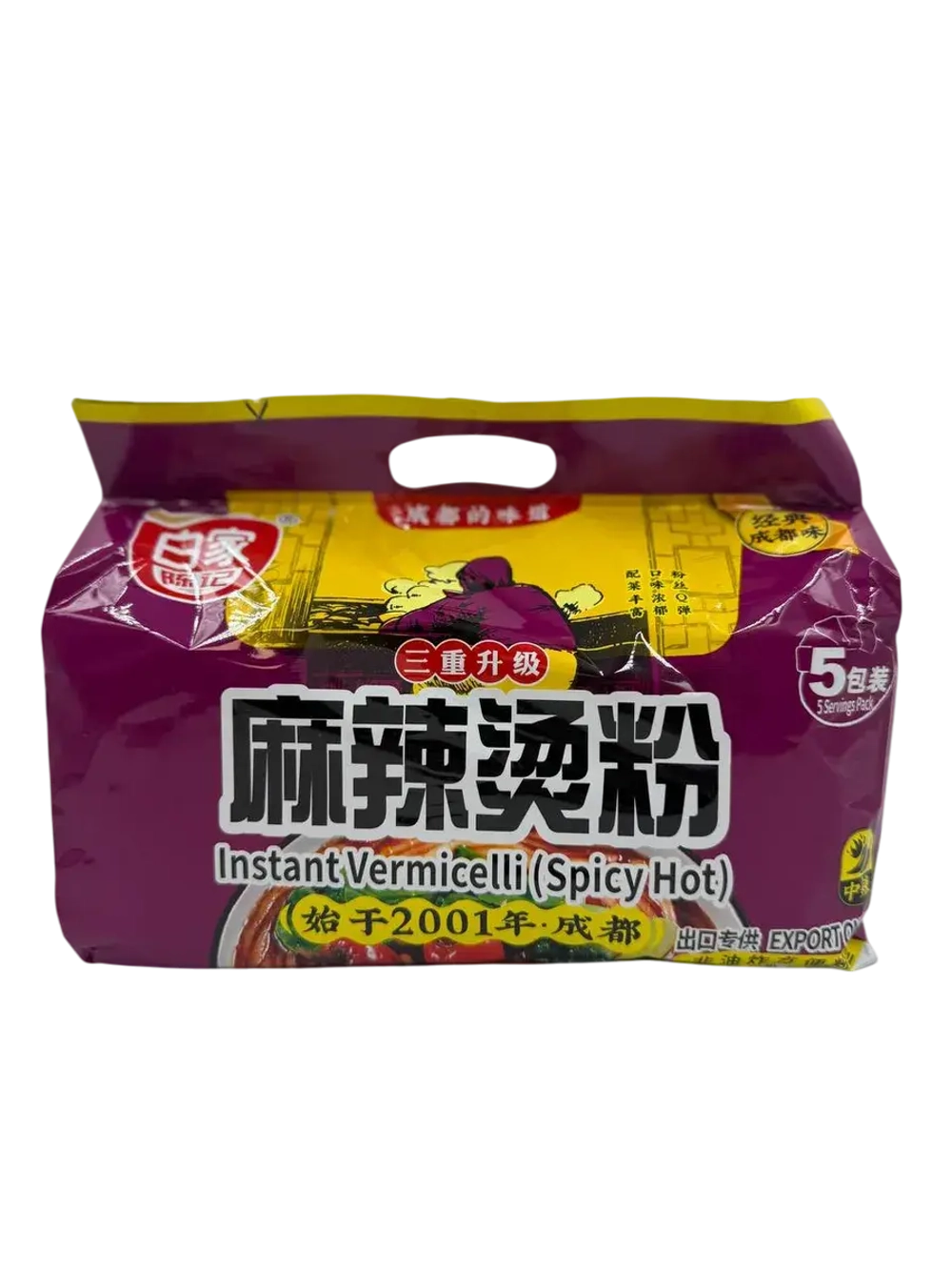 Вермишель быстрого приготовления острая Akuan