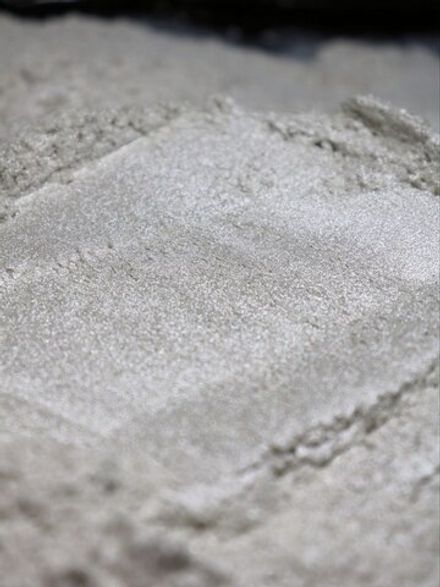 Пигмент 8735 - Серебреный жемчуг мерцающий 70 - универсальный