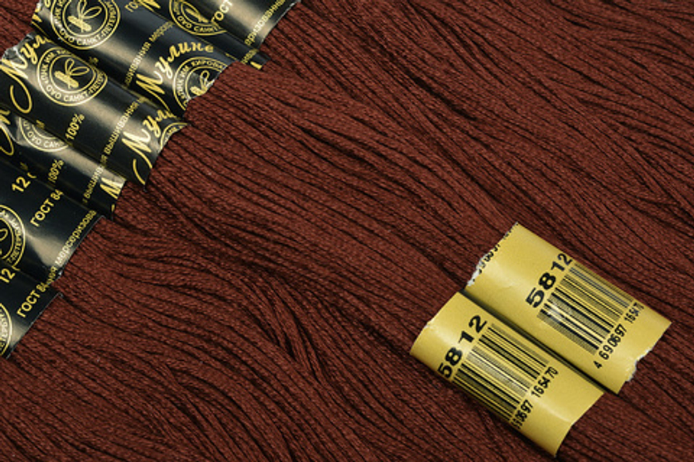 Мулине хлопок-12м- ПНК им.Кирова