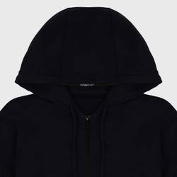 Худи на молнии C. P. Company Light Fleece Total Eclipse