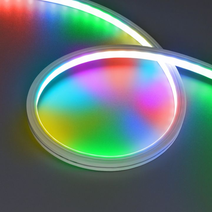 Грейзер SPI THOR-TOP-B70-10x10mm 24V RGB (15 W/m, IP67, 5m, wire x2) Arlight 045323