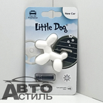 Ароматизатор на обдув Little Joe Dog - New Car (Новая машина) - white  ED0202