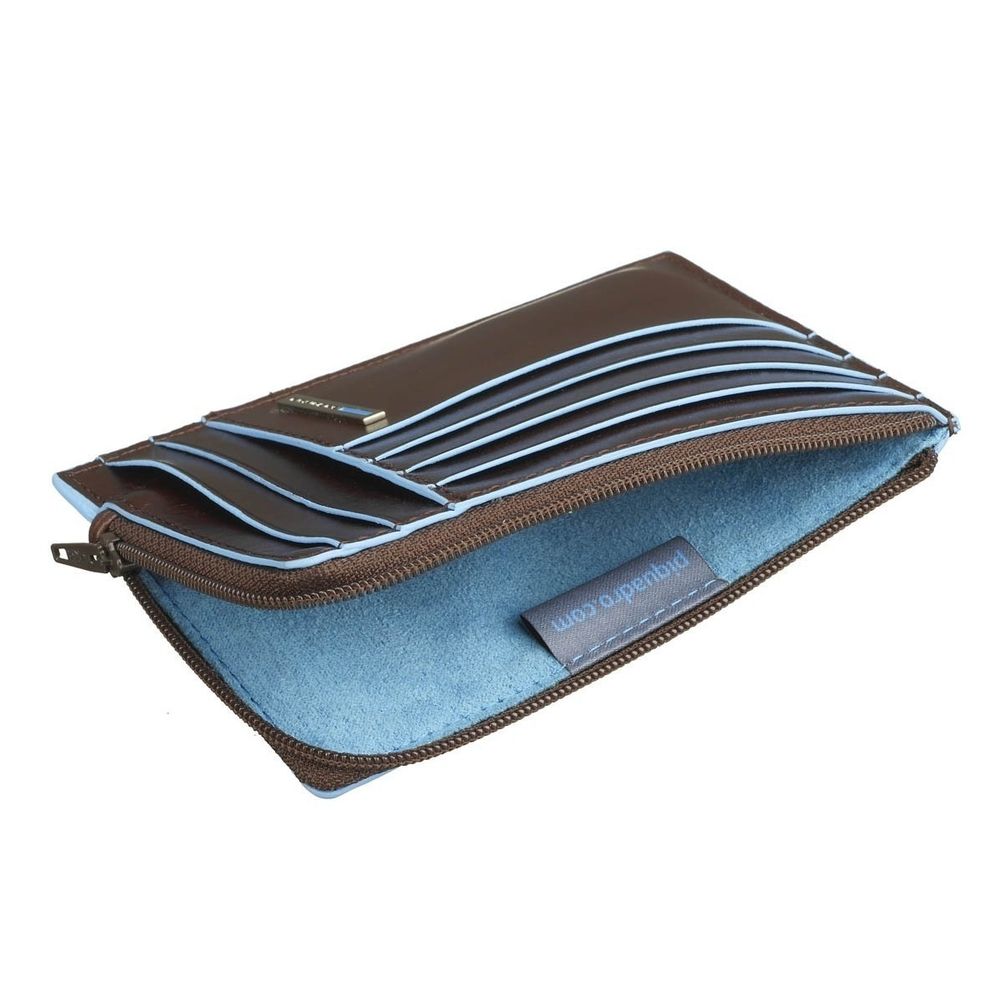 Чехол для кредитных карт Piquadro Blue Square коричневый (PU1243B2/MO)