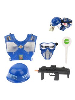Игровой набор (Полиция) в сетке (200501906)
