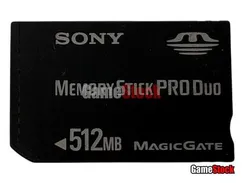 Карта памяти Sony Memory Stick Pro Duo 512MB