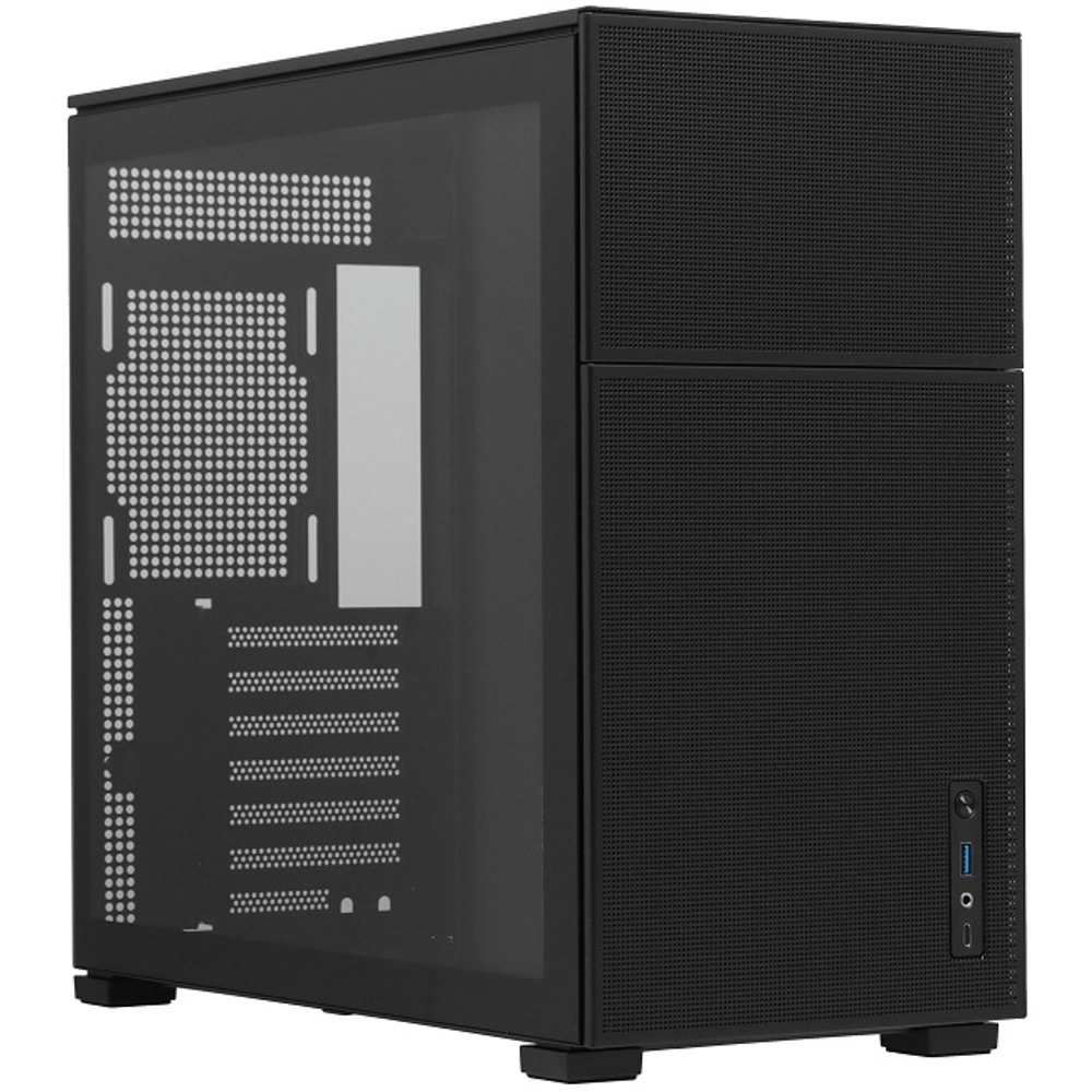 Корпус Midi-Tower JONSBO D41 MESH TG, черный (D41 MESH Black)