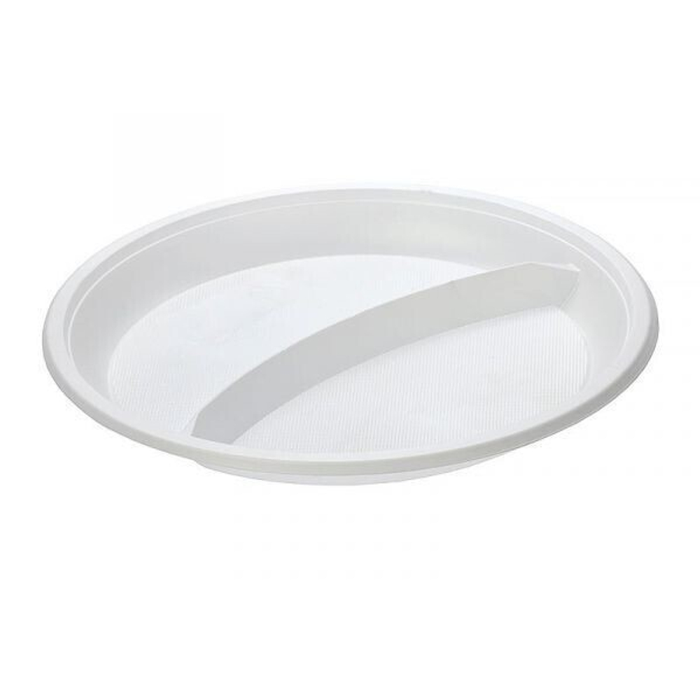 Тарелка 2-х секц D=210мм МИСТЕРИЯ, (комплект 100 шт)