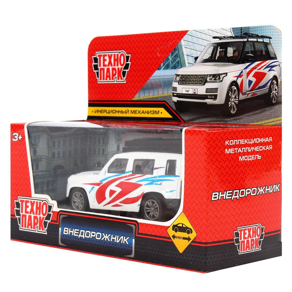 Модель ин. мет. "Внедорожник спорт" 10,5см. 2107C051-R/335026 (Технопарк)