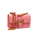 Кожаная сумка через плечо LOVE ONE MINI Pinko - розовый(100074 A0F1)