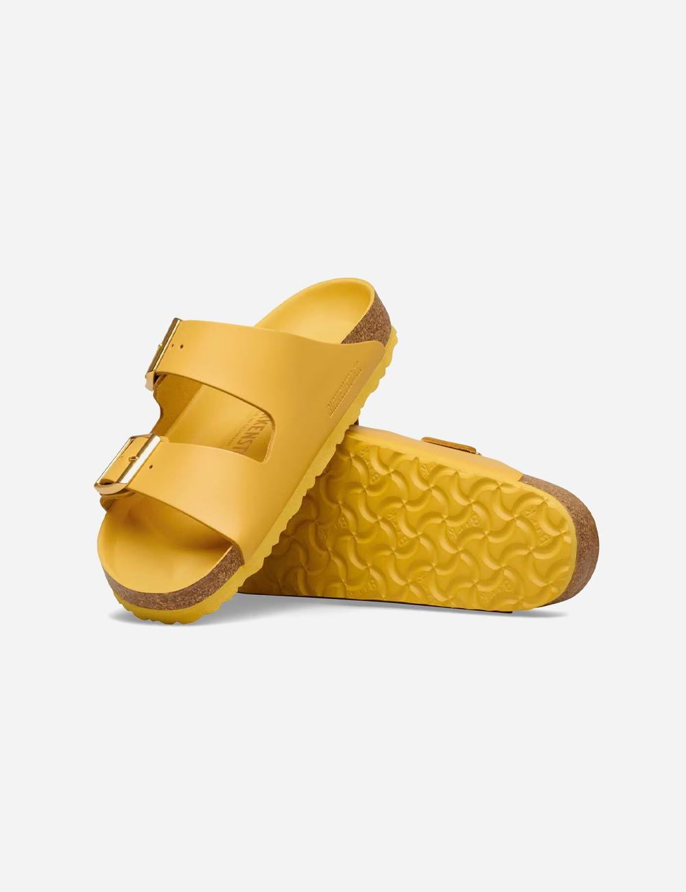 Birkenstock Arizona Natural Leather Sandals W "New Dressy Ochre"