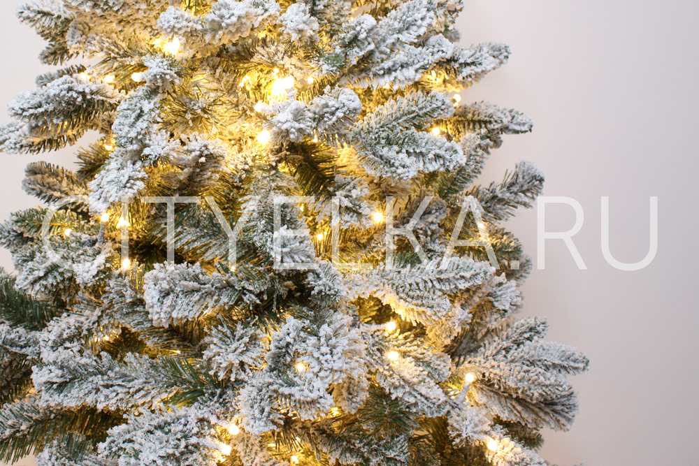 Ель искусственная заснеженная световая "Ветлан"