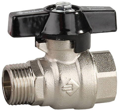 ЗУБР d 1″, ручка ″бабочка″, шаровой кран (4-51324-C-1)