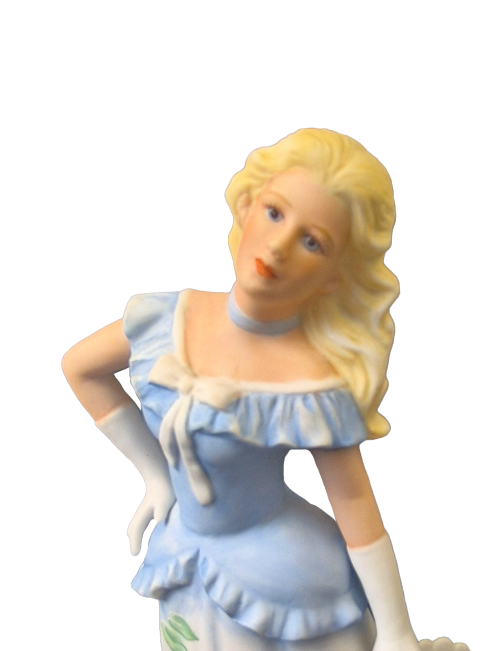 Фарфоровая статуэтка "Элизабет с водяными лилиями" Enesco