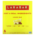 Larabar, The Original Real Fruit & Nut Bar, лимон, 6 батончиков, по 45 г (1,6 унции)