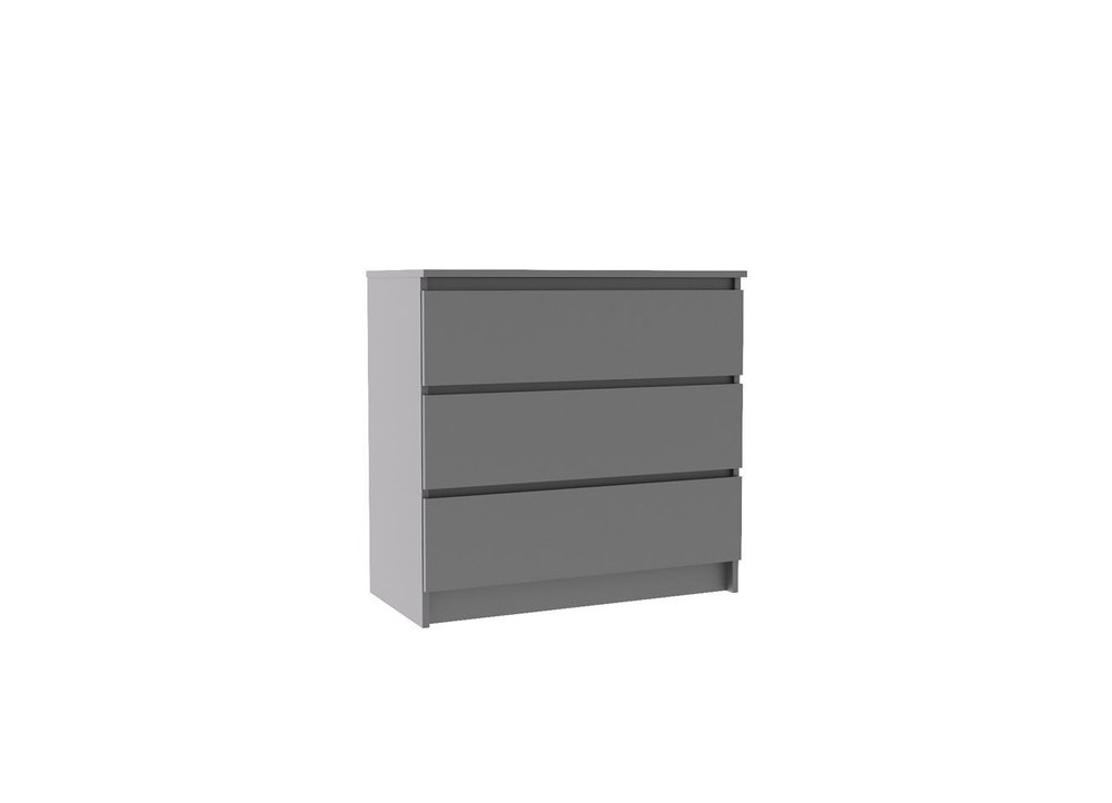 Комод для одежды с ящиками Белый, Мори, 80х40х77 см ДСВ Мебель