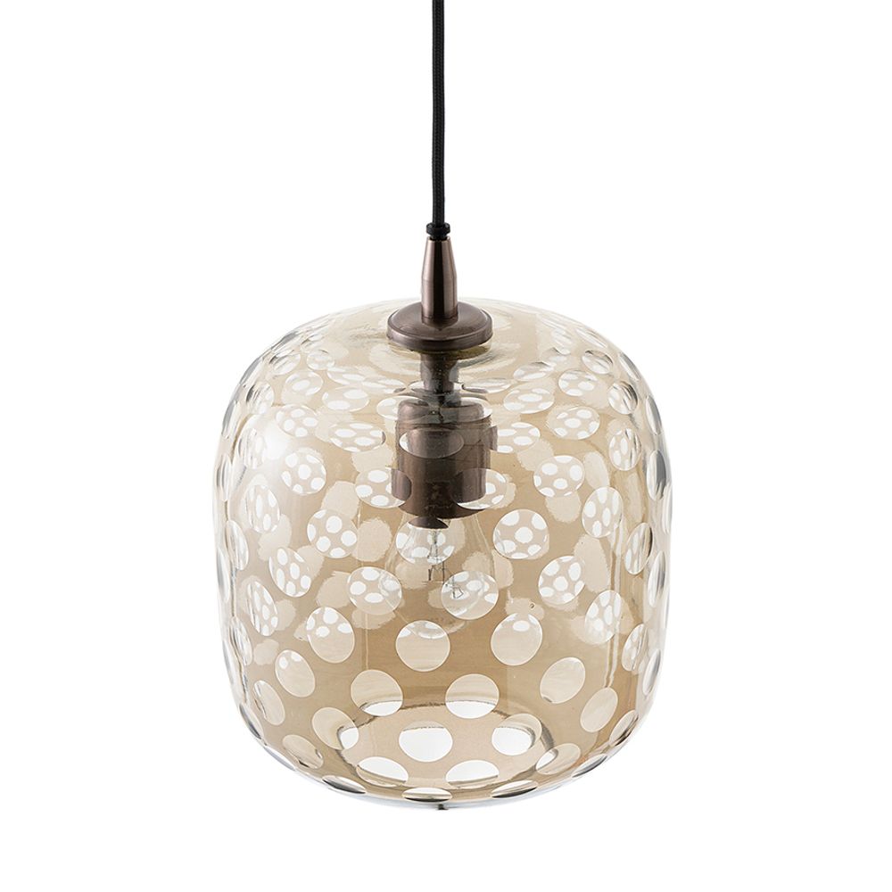 Светильник подвесной Mystic Aura, Ø20 см, коричневый