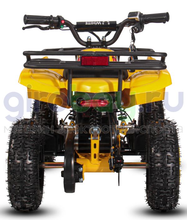 Детский электроквадроцикл WHITE SIBERIA SNEG MINI 1000W - Желтый