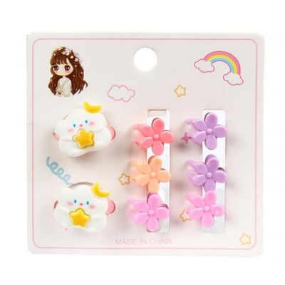 Аксессуары для волос детские "Сладкие леденцы" ( крабы,зажимы) 753-465 (JINRE TRAVEL)