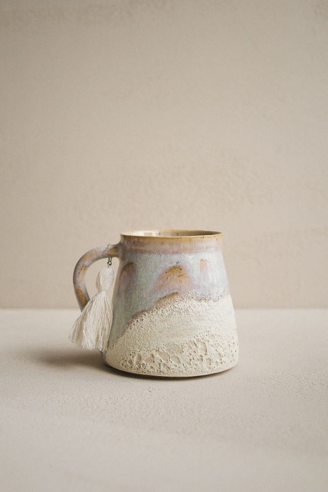 Кружка песочная конусом / Li Pottery