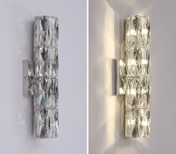 Настенный светильник A06W/4 silver/clear