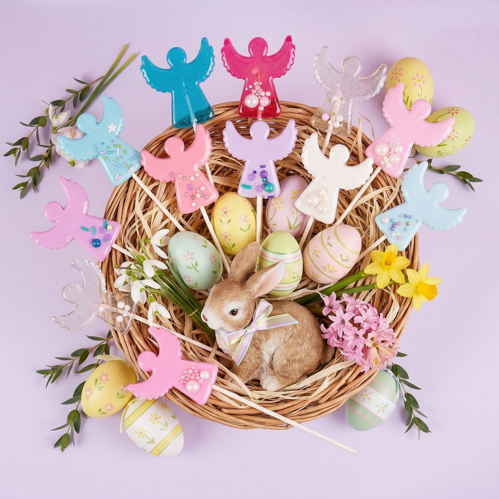 Карамель леденцовая «Ангел» на основе подсластителя изомальт