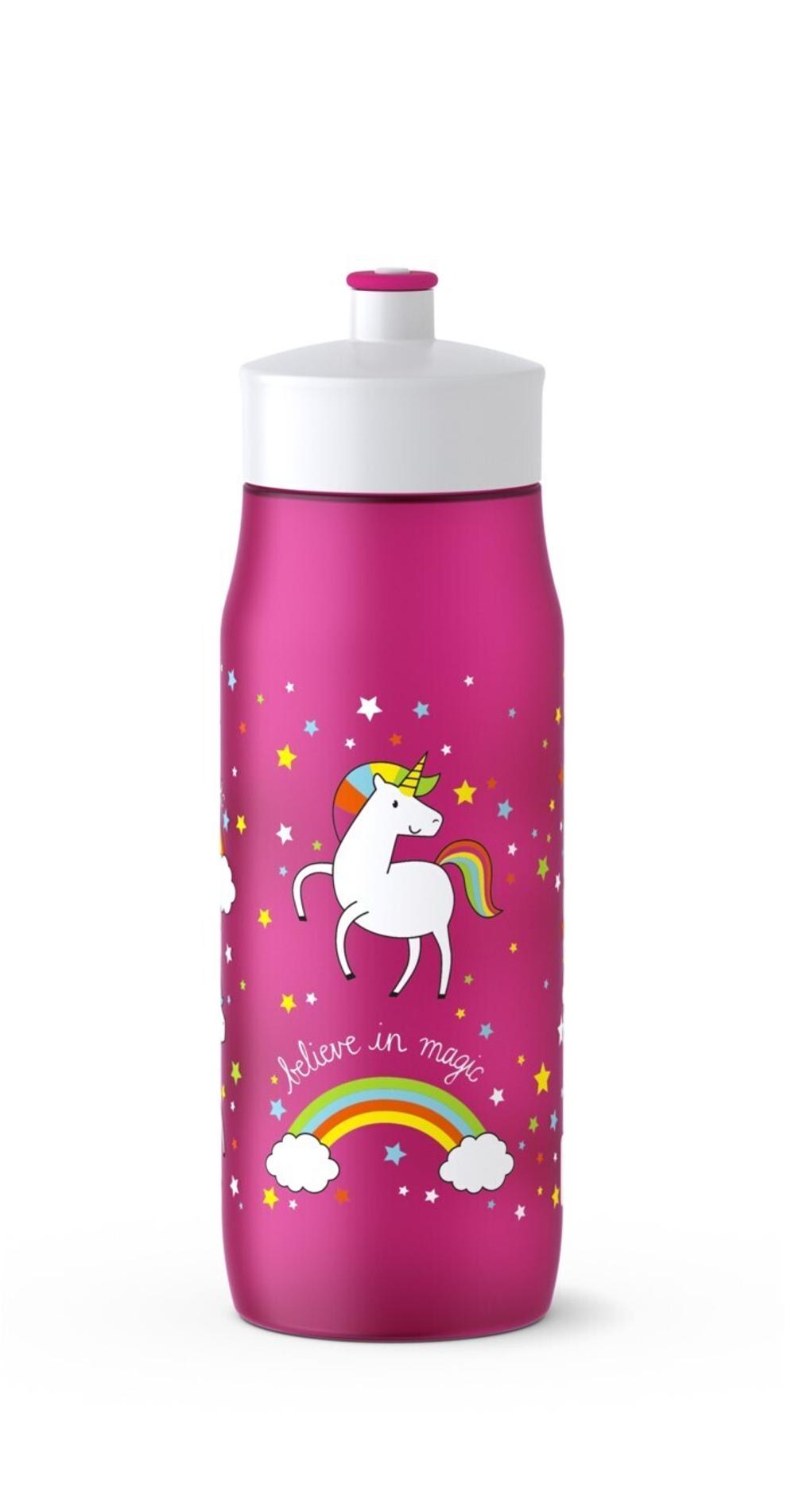 Бутылка для воды Tefal Squeeze Unicorn 0.6л K3201212