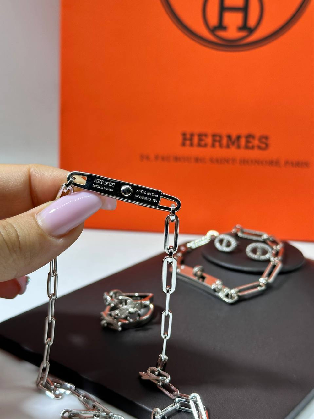 Серьги Hermes