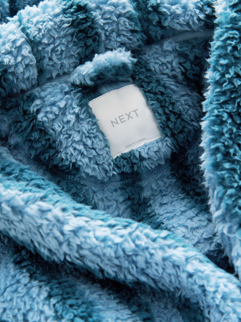 Халат флисовый для мальчика Next E47-996, Синий