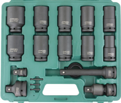 S03AD6120S Набор головок торцевых ударных глубоких 3/4"DR, 24-46 мм, 20 предметов